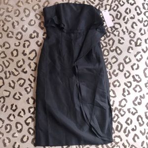 Keepsake The Label Black Small Talk Cocktail Dress